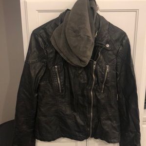 Free People Leather Jacket